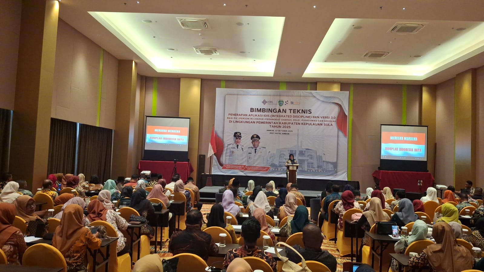Wabub M. Saleh Buka Bimtek Penerapan Aplikasi Idis BKN versi 3.0