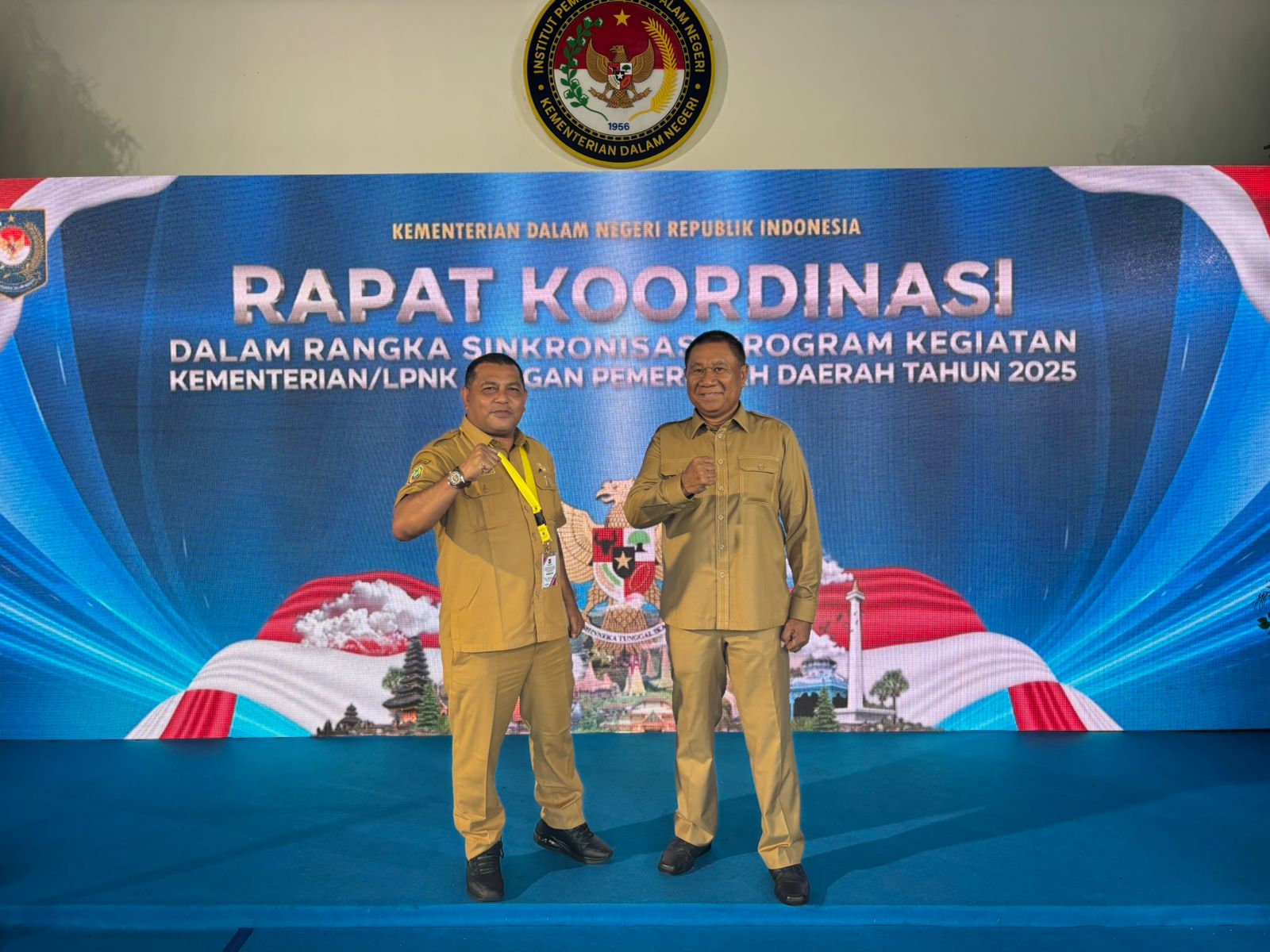 Sekda Dan Kaban Bappeda Kepulauan Sula Hadiri Rakor Sinkronisasi Program Kerja di Jatinangor
