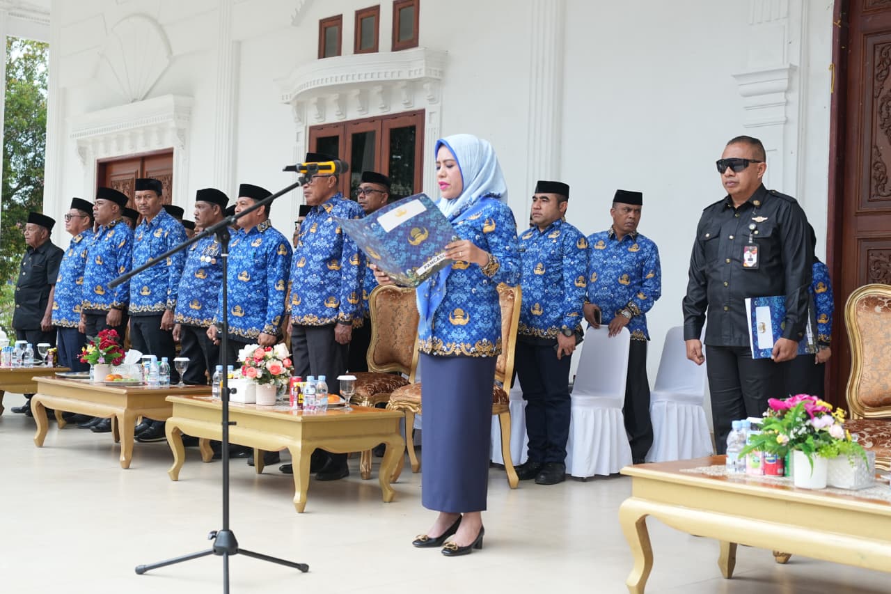 Pimpin HUT Korpri ke-54 Bupati Kepulauan Sula, Imbau ASN Tingkatkan profesionalisme dan kompetensi