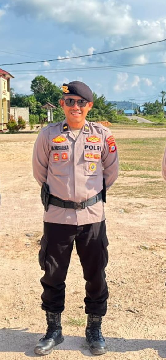 Ipda Imran Husaleka Pimpin Polsek Talut