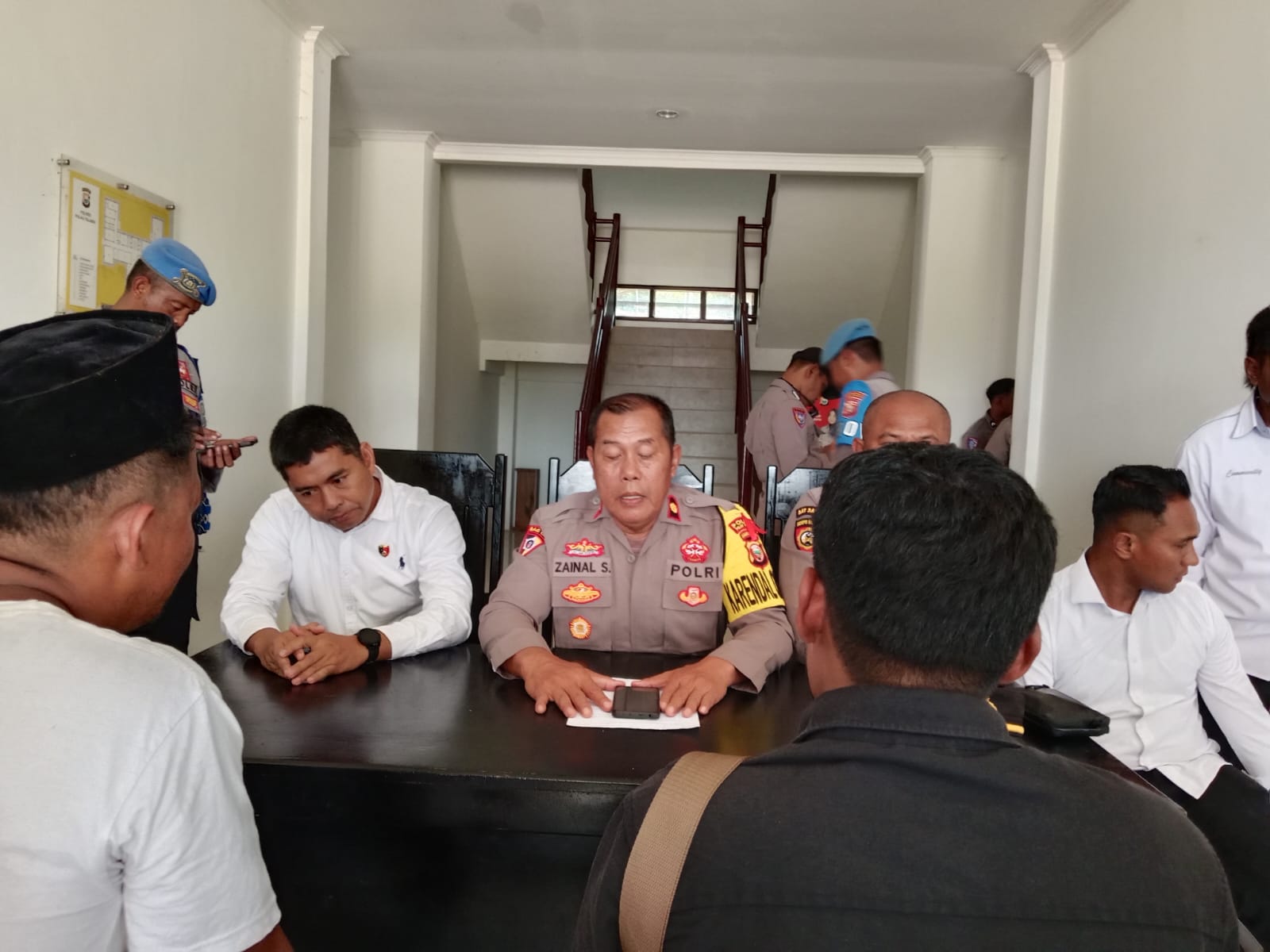 Aliansi Pemuda Peduli Taliabu Menggelar Aksi Desak Polisi Tuntaskan Kasus Pembongkaran RSUD Bobong