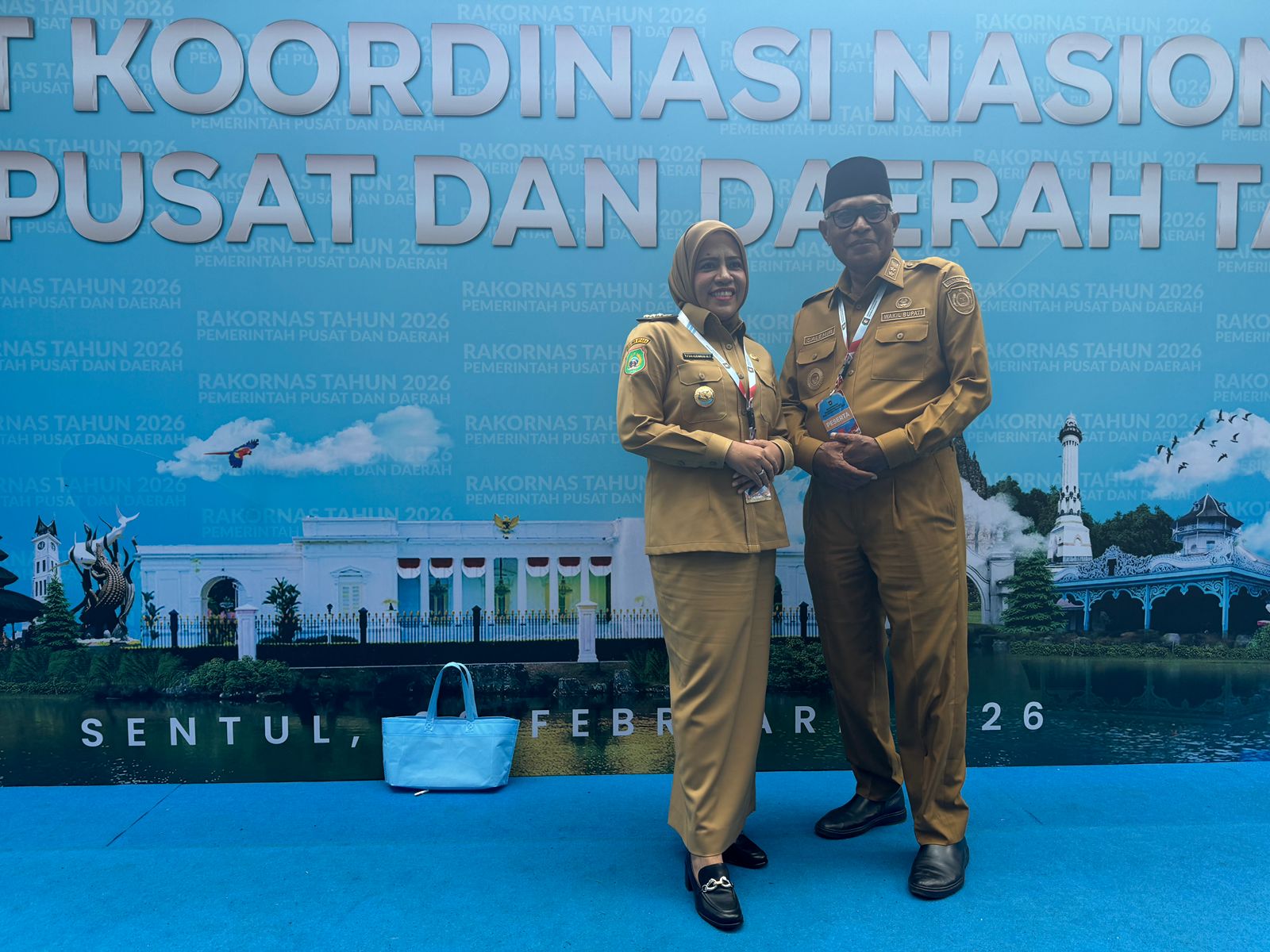 Bupati Kepulauan Sula Hadiri Rakornas Implementasi Program Prioritas Presiden di Hambalang   