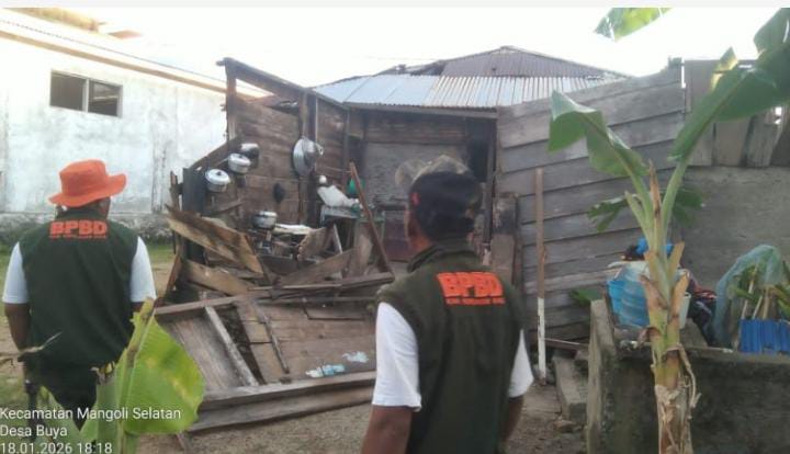 Waktu Dekat Pemkab Kepulauan Bakal Beri Bantuan Kepada 50 Warga, Korban Puting Beliung di Desa Buya